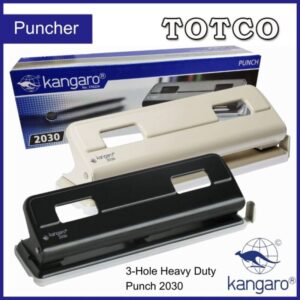 Kangaro 3-Hole Heavy Duty Punch 2030