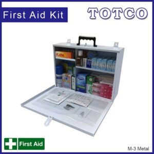 Metal Jumbo M-3 First Aid Box