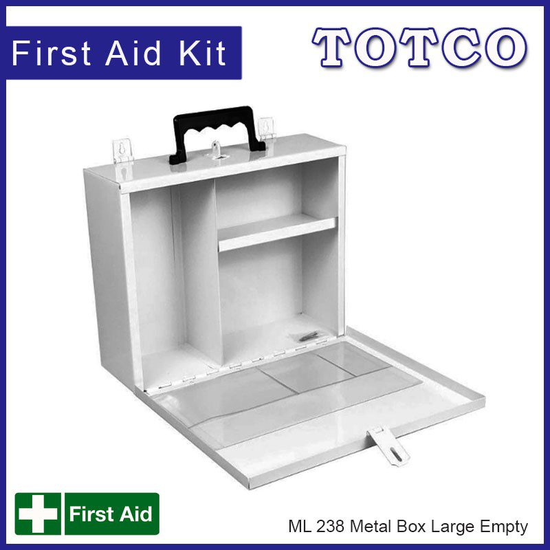 Metal Large ML 238 Frist Aid Box (Empty)