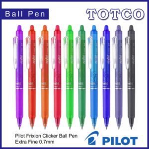 Pilot Frixion Clicker Ball Pen 0.7mm LFBK-23F