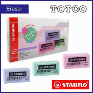 Stabilo Legacy Eraser Colorful 1183C