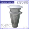 Stainless Steel Outdoor Waste Bin ODB-163/SS