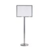 Stainless Steel Sign Stand