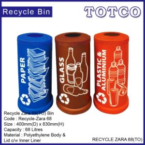 Stainless Steel Top Opening RECYCLE ZARA 68