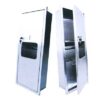 2 in 1 Paper Tower Dispenser & Disposal (Recessed) PTD-190/SS