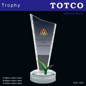 ECO Friendly Crystal Award ICA 191