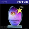 Exclusive Crystal Plaque Award ICA 373