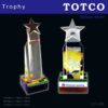 Exclusive Crystal Star Trophy ICT 056