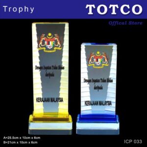 Exclusive Crystal Trophy ICP 033