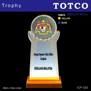 Exclusive Crystal Trophy ICP 035