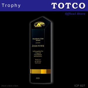 Exclusive Crystal Trophy ICP 827