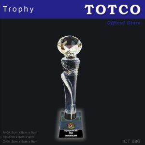 Exclusive Crystal Trophy ICT 086