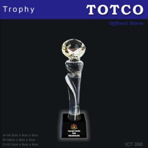 Exclusive Crystal Trophy ICT 090