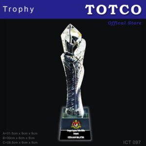 Exclusive Crystal Trophy ICT 097