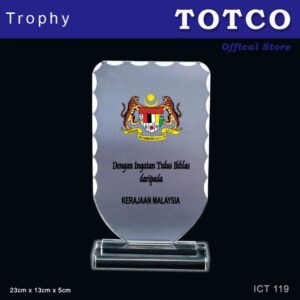 Exclusive Crystal Trophy ICT 119