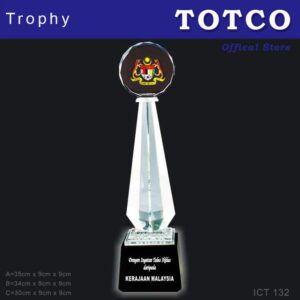 Exclusive Crystal Trophy ICT 132