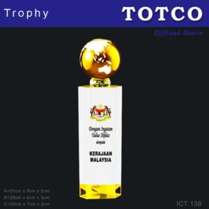 Exclusive Crystal Trophy ICT 138