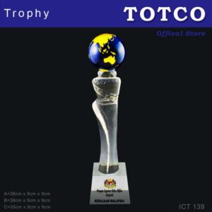 Exclusive Crystal Trophy ICT 139