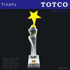 Exclusive Crystal Trophy ICT 140