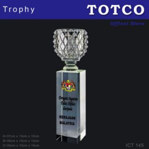 Exclusive Crystal Trophy ICT 145