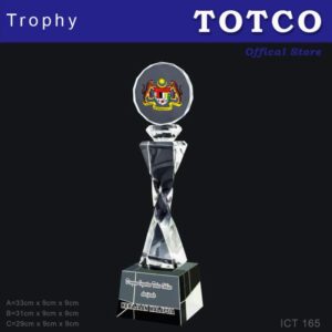 Exclusive Crystal Trophy ICT 165
