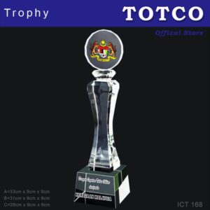 Exclusive Crystal Trophy ICT 168