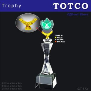 Exclusive Crystal Trophy ICT 173