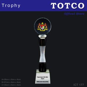 Exclusive Crystal Trophy ICT 177