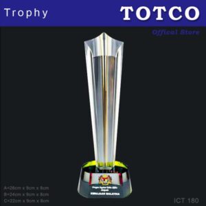 Exclusive Crystal Trophy ICT 180