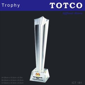Exclusive Crystal Trophy ICT 181
