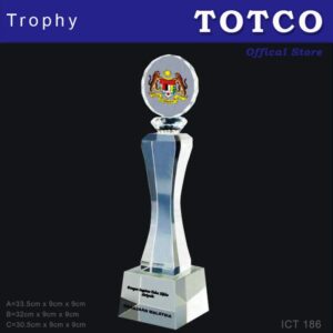 Exclusive Crystal Trophy ICT 186