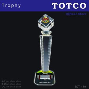 Exclusive Crystal Trophy ICT 189