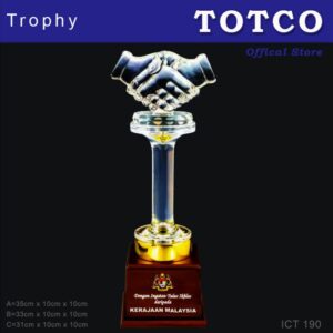 Exclusive Crystal Trophy ICT 190