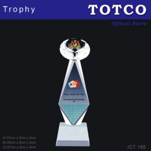 Exclusive Crystal Trophy ICT 195