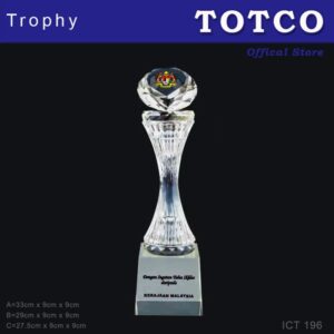 Exclusive Crystal Trophy ICT 196