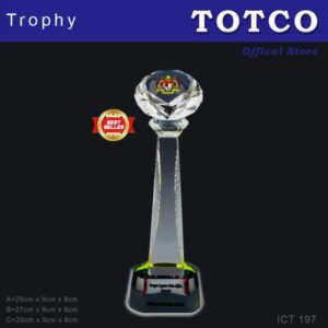 Exclusive Crystal Trophy ICT 197