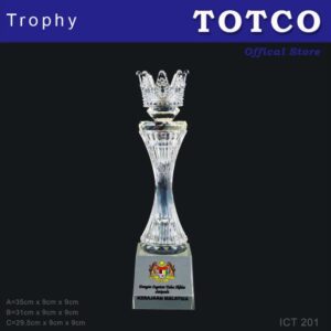 Exclusive Crystal Trophy ICT 201