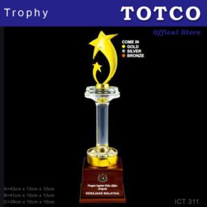 Exclusive Crystal Trophy ICT 311
