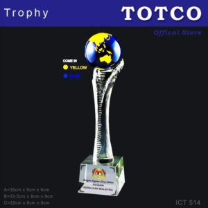Exclusive Crystal Trophy ICT 514