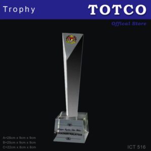 Exclusive Crystal Trophy ICT 516