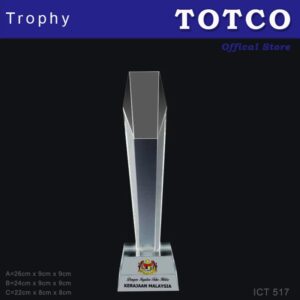 Exclusive Crystal Trophy ICT 517