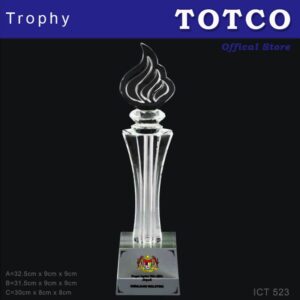 Exclusive Crystal Trophy ICT 523