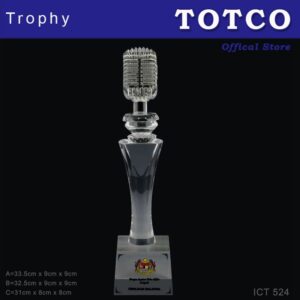 Exclusive Crystal Trophy ICT 524