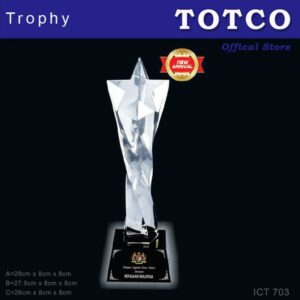Exclusive Crystal Trophy ICT 703