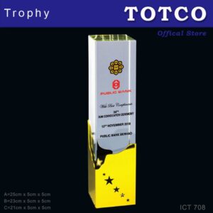 Exclusive Crystal Trophy ICT 708