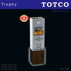 Exclusive Crystal Trophy ICT 710