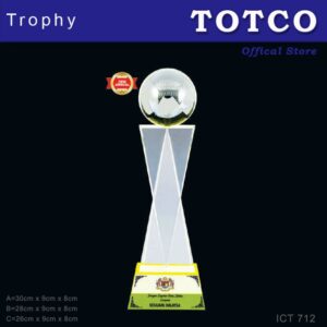 Exclusive Crystal Trophy ICT 712