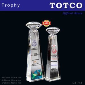 Exclusive Crystal Trophy ICT 713