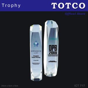 Exclusive Crystal Trophy ICT 717