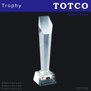 Exclusive Crystal Trophy ICT 718